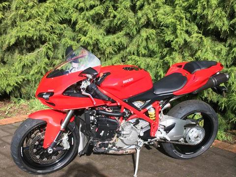 Ducati 848 motorcycle