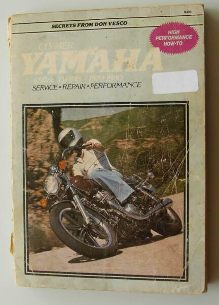 CLYMER YAMAHA 650 TWINS******1980