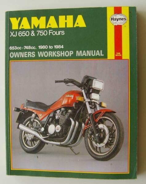 MOTOR CYCLE REPAIR MANUAL YAMAHA XJ 650 AND 750 FOURS