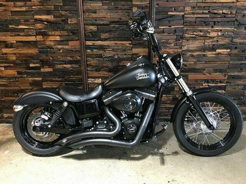 2015 Harley-Davidson FXDB Street Bob 1700CC Cruiser 1690cc