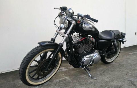 Harley Davidson XL1200C Sportster Custom with S&S Pipes Rego