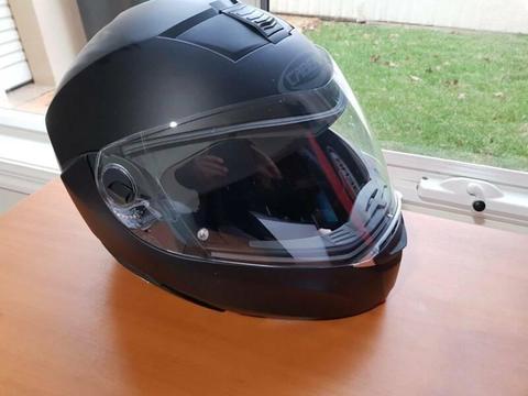 Motor bike helmet & freecom 2 system