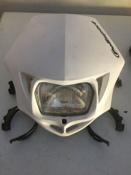 Genuine Polisport Headlight for Dirtbike Fits Drz400e Well