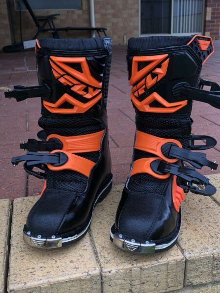 Youth size 1 MX Motorcross Boots