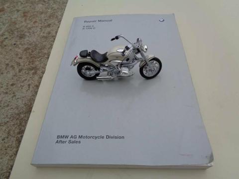 BMW r1200c Full workshop manual and centre stand
