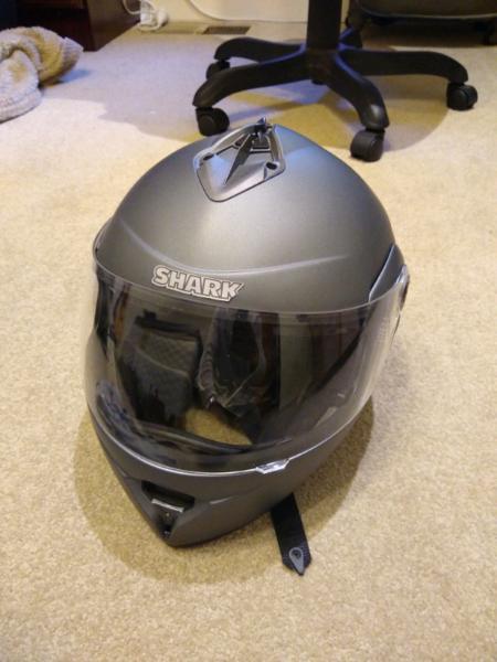 Shark XL motorcycle helmet