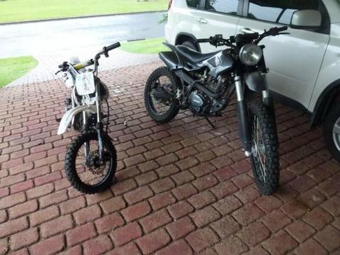 Motorbikes x 2