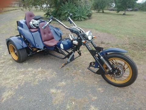 VW Trike and motorcycle trailer