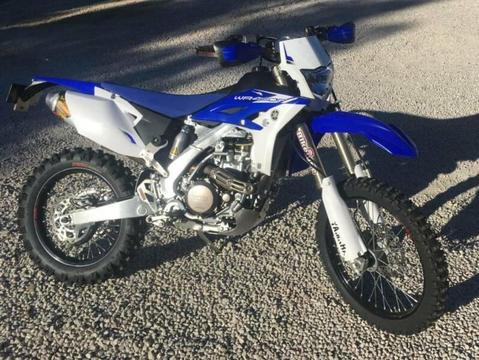 WR450 with 11.5L IMS Fuel Tank, FMF & Steering Damper