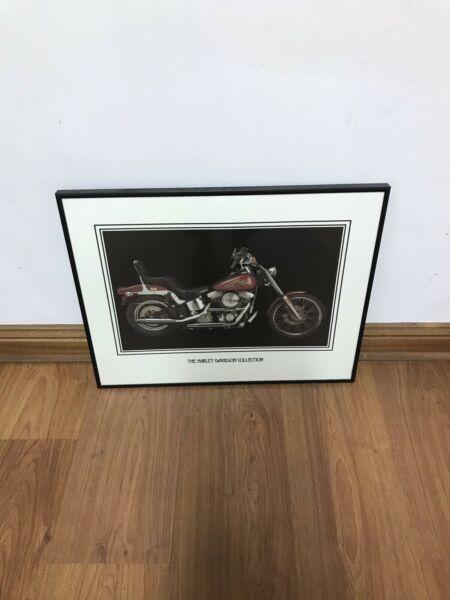 Harley-Davidson Framed Photo
