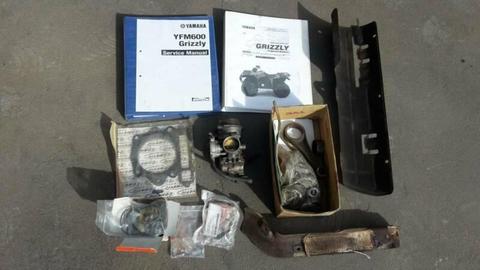 Yamaha grizzly 600 carby, manuals and other parts