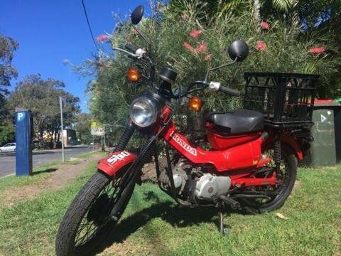 Honda ct110 postie 1995