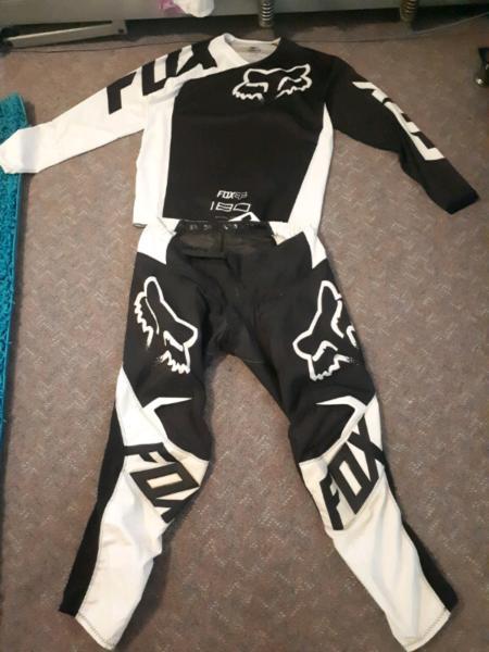 Fox motocross jersey and pants