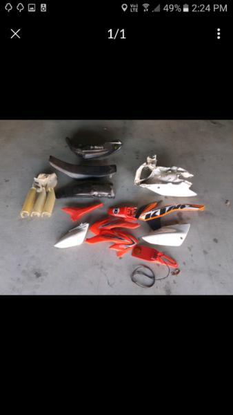 Honda and ktm parts