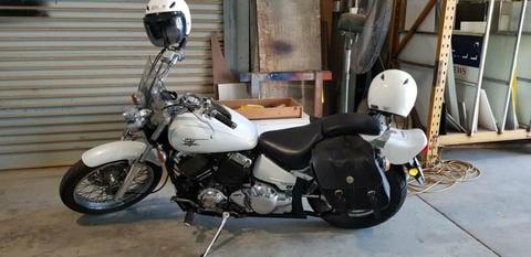 Yamaha 650XVS motorcycle