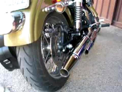 Stock Exhaust for Harley Davidson Street Bob