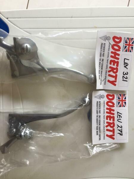 Doherty clutch & brake lever with timing lever
