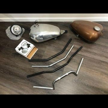 Custom Cafe Racer Motorcycle Parts from $15