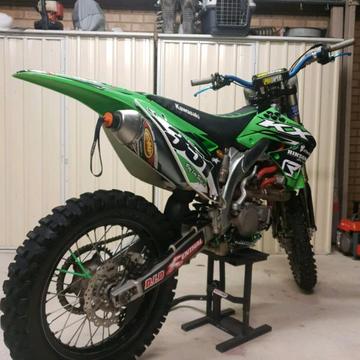 Wts or swap for a nice car my kx450 ( ex racing bike )