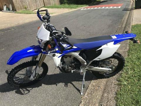Yamaha WR450 2015 registered 66 hours RWC swap or sell