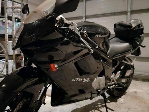650cc gsx hyosung motorbike
