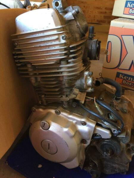 Yamaha AG200 parts - good engine, gearbox, forks, wheels, etc