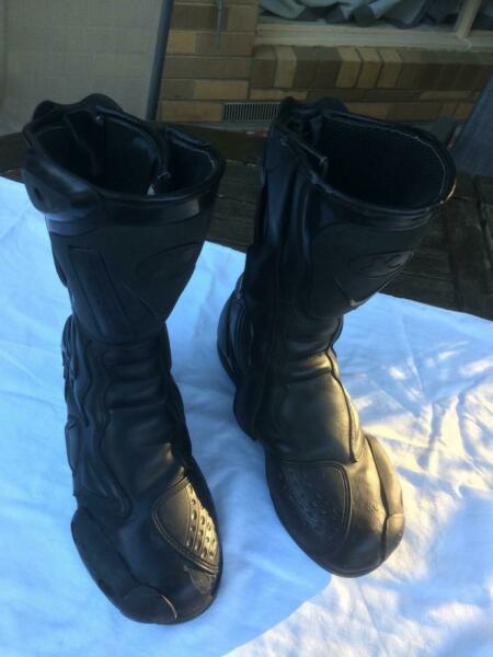 Thomas Cook Motor Cycle Riding Boots Size 8