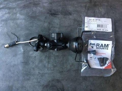 Ram motorcycle phone mount for handlebar with x-grip