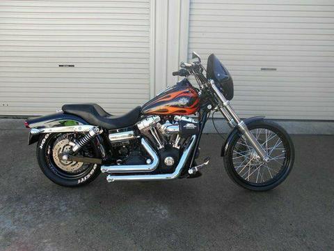 2010 Harley-Davidson FXDWG Wide Glide 1600CC Cruiser 1584cc