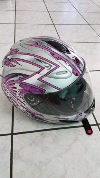 Brand new motorcycle helmet