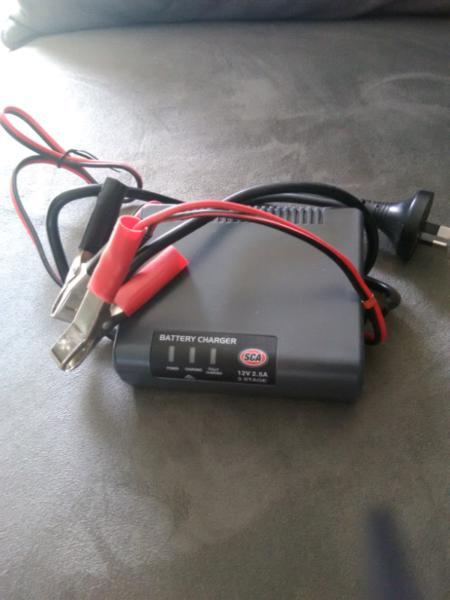 Bike battery charger