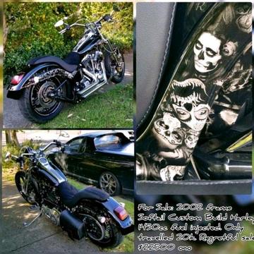 2002 custom Deuce Harley Davidson