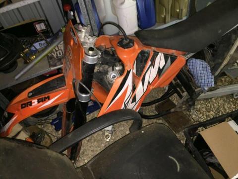 Ktm 250 sxf engine and parts