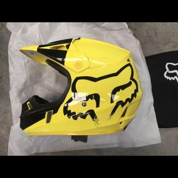 Fox Youth Motorcycle Helmet - As new