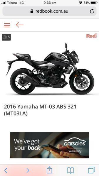 Yamaha MT 03