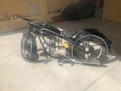 BMW R25/2 from 1952