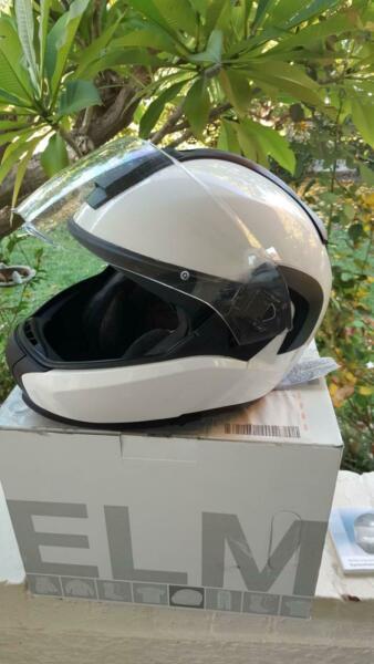 Bmw System 6 Evo white helmet - size 58/59