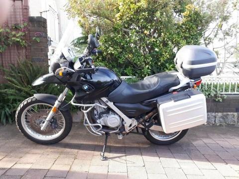 BMW f 650 gs motorcycle