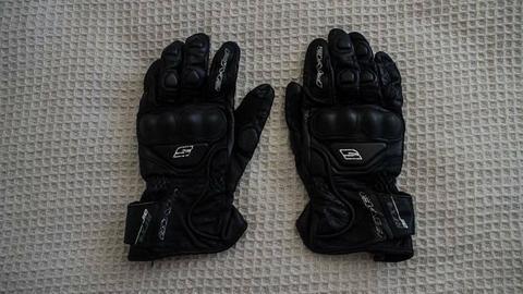 Five RFX4 Air Vented Motorcycle Gloves Black Size Large