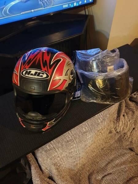 Helmet full face HJC for motor bike or karting etc Small size