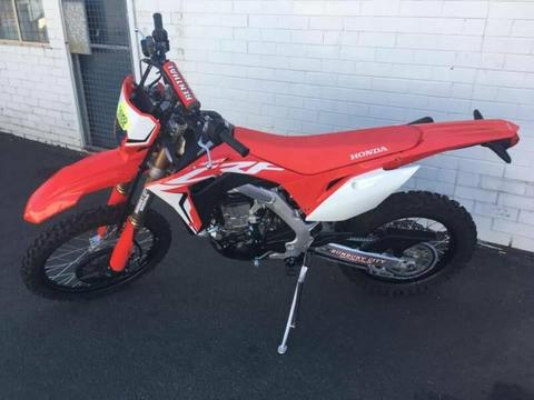 2019 Honda CRF 450 L Demo. Only 1 at this price!!