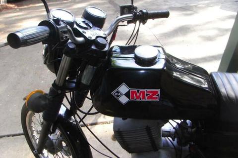 MZ etz 250 motorcycle