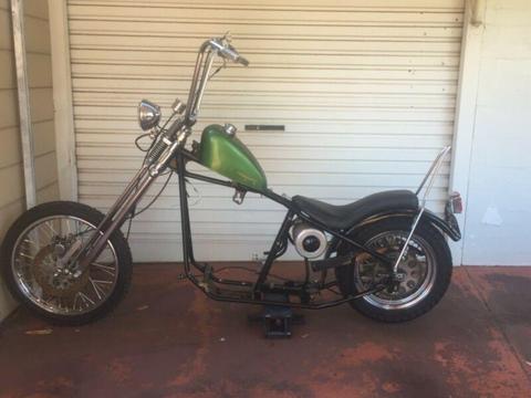 Harley Chopper, Bobber, Old Skool Rigid