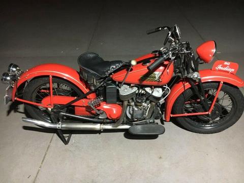 1942 Indian Scout Motorcycle