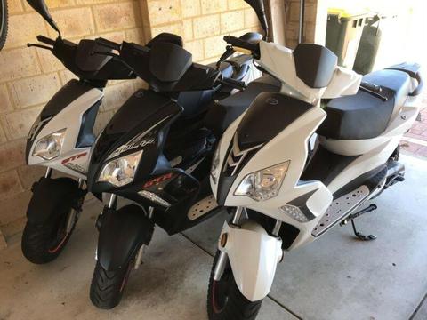 SOLD pending pickup - Adly GTA 50cc scooters/mopeds for sale