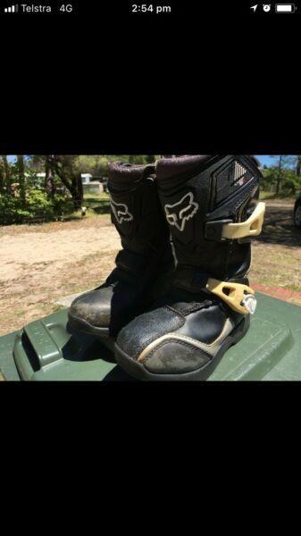 KIDS FOX MOTO-X boots - Suit 3 to 5 year old