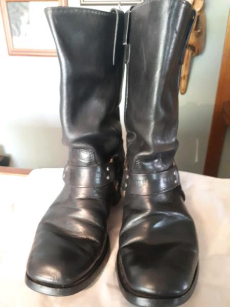 Johnny Reb motorcycle boots