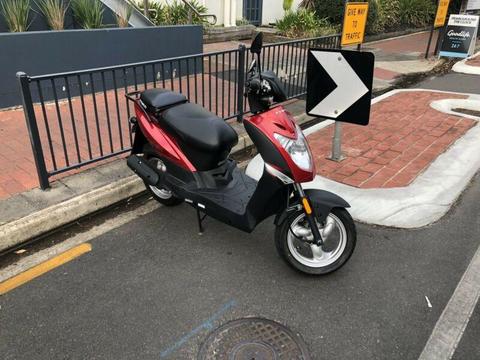 Kymco 49cc scooter (2018)