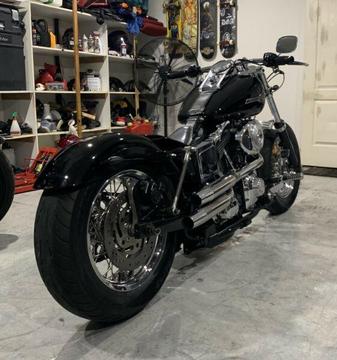 Harley Davidson wide glide custom