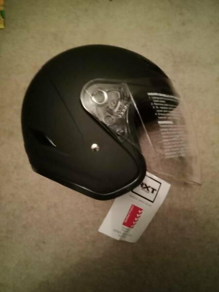 RTX Metro Motorcycle Helmet Black XL New